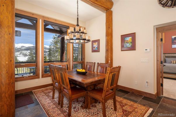 Dining room, Interior, Pendant Lights