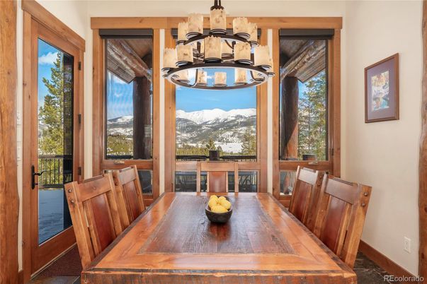 Chandelier, Dining room, Interior