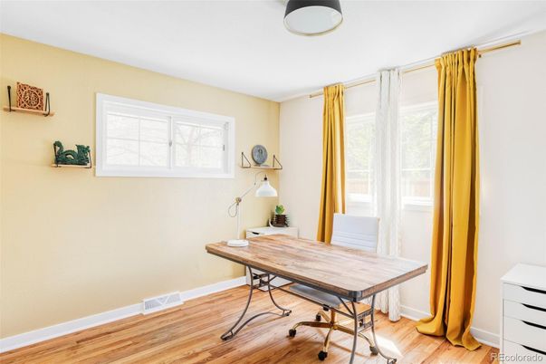 Home Office, Interior, Wood Texture Flooring