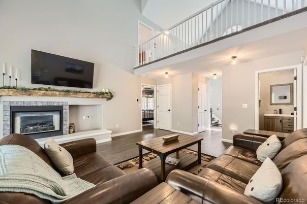 Fireplace, Interior, Living room, Wood Texture Flooring