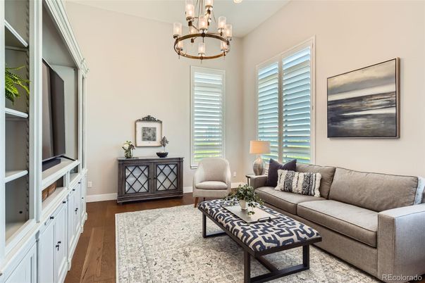 Chandelier, Interior, Living room, Wood Texture Flooring