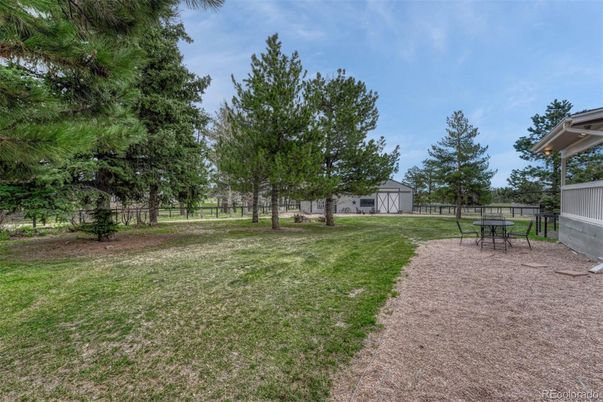 Backyard, Detached Garage, Exterior