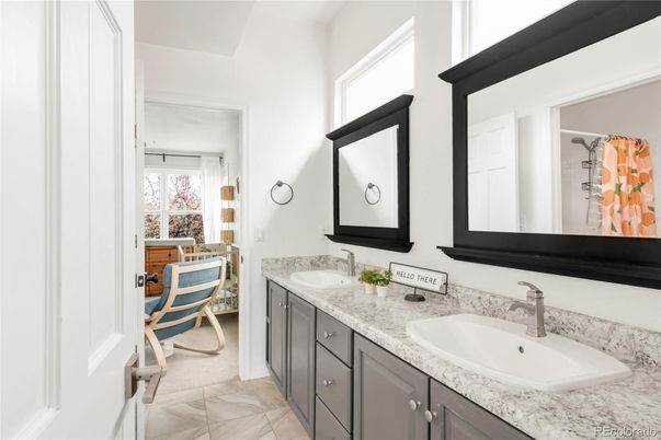Bathroom, Dual Sink Vanities, Interior, Marble