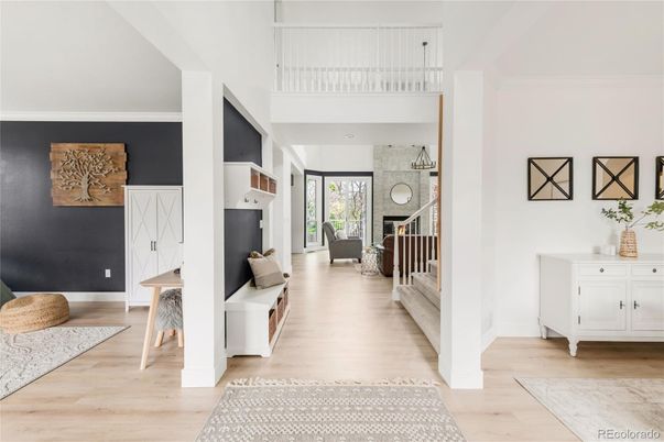 Fireplace, Interior, Wood Texture Flooring