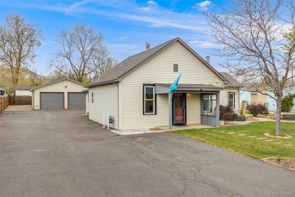 Backyard, Detached Garage, Exterior