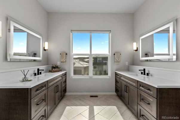 Bathroom, Dual Sink Vanities, Interior