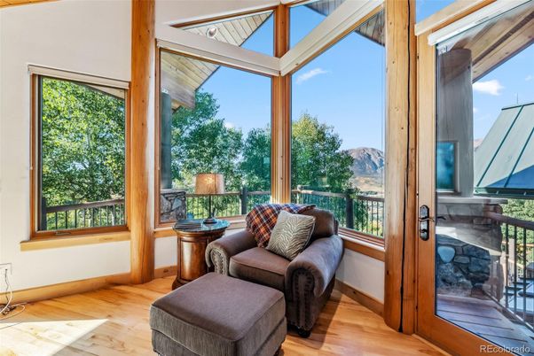 Interior, Sun Room, Wood Texture Flooring
