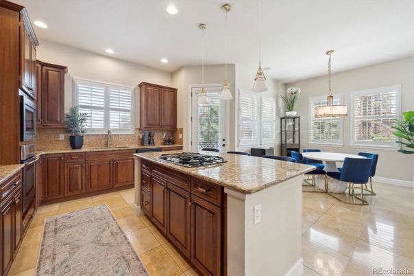 Dining room, Interior, Kitchen, Pendant Lights, Recessed Lighting