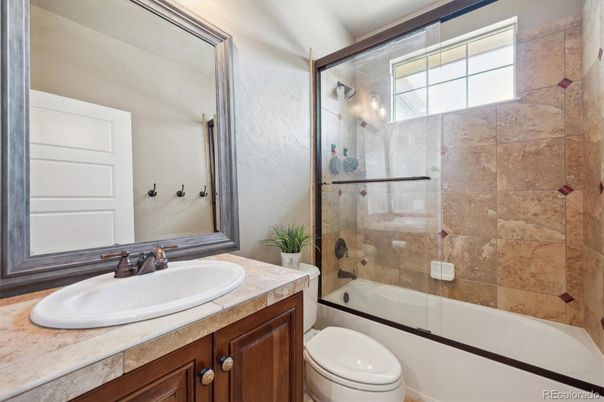 Bathroom, Glass Shower, Interior, Tile Countertops