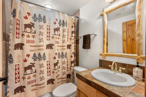 Bathroom, Interior, Tile Countertops