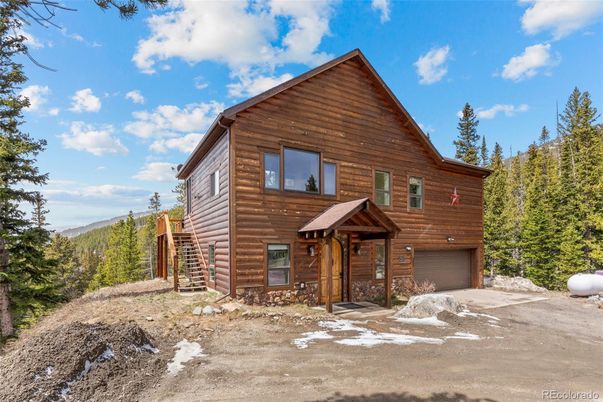 Attached, Exterior, Facade, Log Home