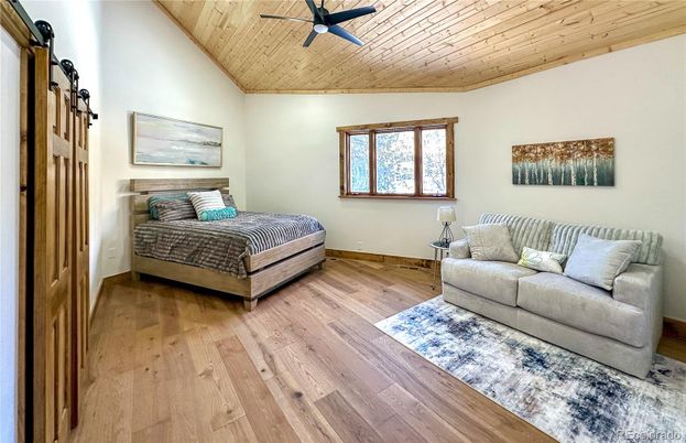 Bedroom, Interior, Wooden Ceilings, Wood Texture Flooring