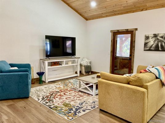 Interior, Living room, Recessed Lighting, Wooden Ceilings, Wood Texture Flooring