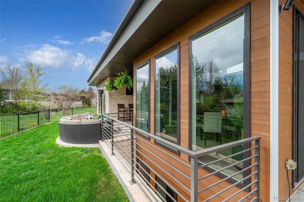 Backyard, Exterior, Fireplace