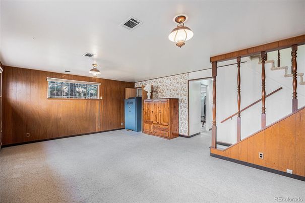 Empty room, Interior, Wooden Walls
