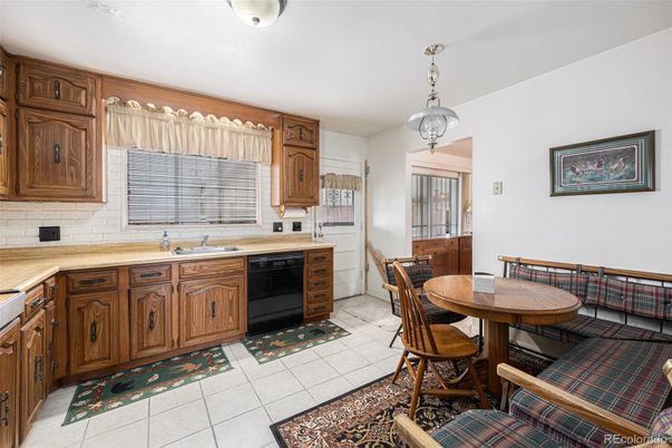 Dining room, Interior, Kitchen