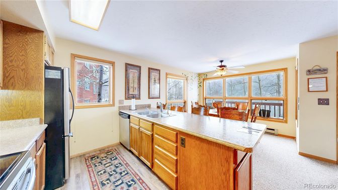 Dining room, Interior, Kitchen