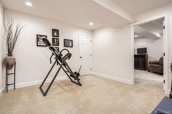 Fitness Equipment, Interior, Recessed Lighting