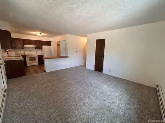 Empty room, Interior, Kitchen, Wood Texture Flooring
