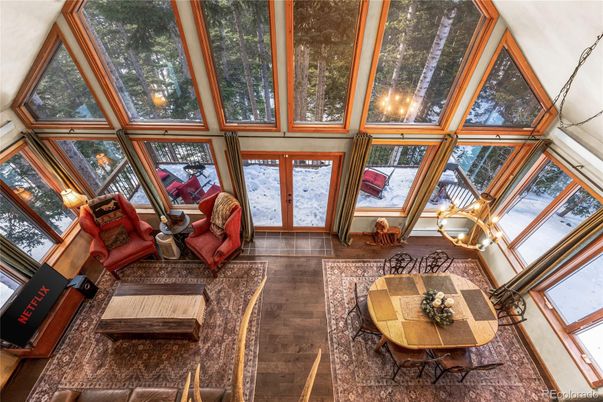 Interior, Living room, Sun Room, Wood Texture Flooring