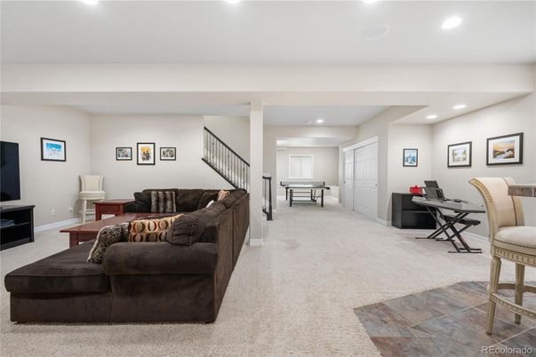 Home Office, Interior, Living room, Recessed Lighting