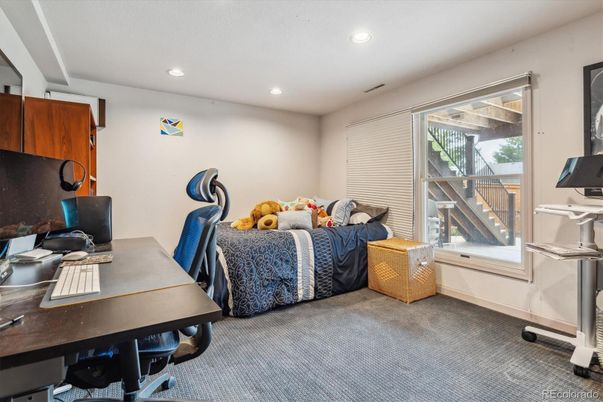 Home Office, Interior, Recessed Lighting