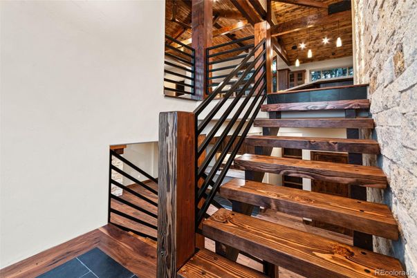 Interior, Stone Walls, Wooden Beams, Wooden Ceilings