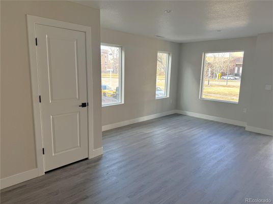 Empty room, Interior, Wood Texture Flooring