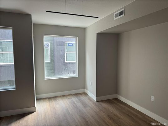 Empty room, Interior, Wood Texture Flooring