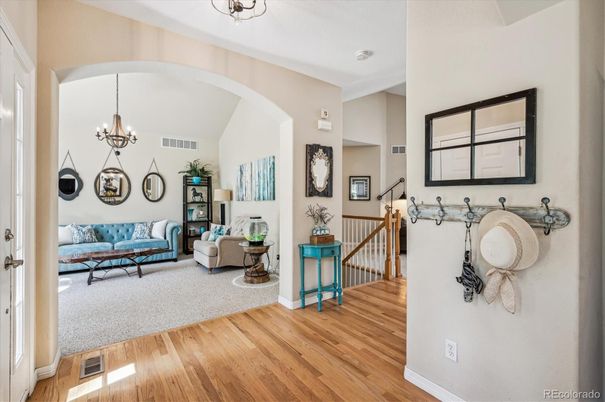 Chandelier, Interior, Living room, Wood Texture Flooring