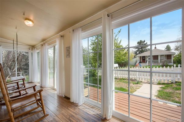 Interior, Sun Room, Wood Texture Flooring