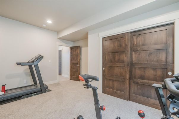 Fitness Equipment, Interior, Recessed Lighting