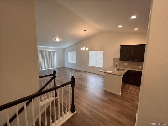 Chandelier, Interior, Recessed Lighting, Wood Texture Flooring