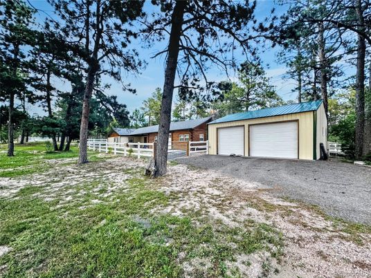 Backyard, Detached Garage, Exterior