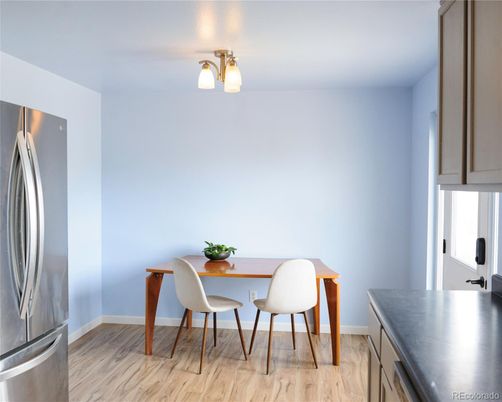 Dining room, Interior, Wood Texture Flooring