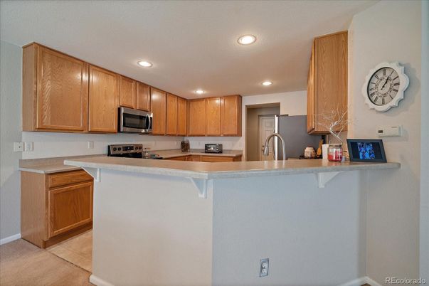 Interior, Kitchen, Recessed Lighting