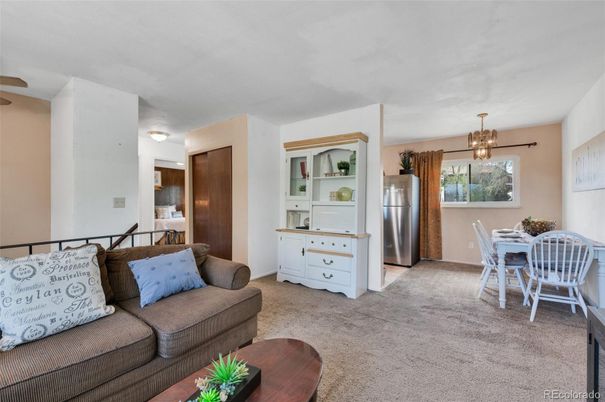 Dining room, Interior, Kitchen, Living room, Stainless Steel Appliances
