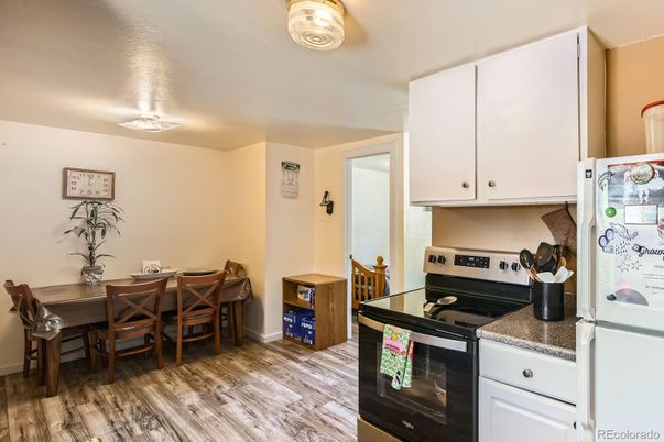 Dining room, Interior, Kitchen, Wood Texture Flooring