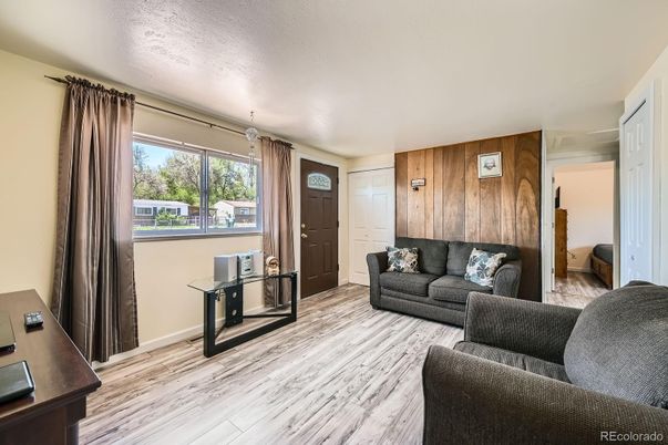 Interior, Living room, Wood Texture Flooring, Wooden Walls