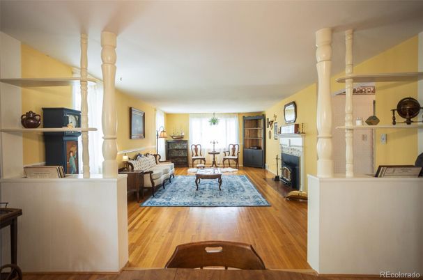 Fireplace, Interior, Living room, Wood Texture Flooring