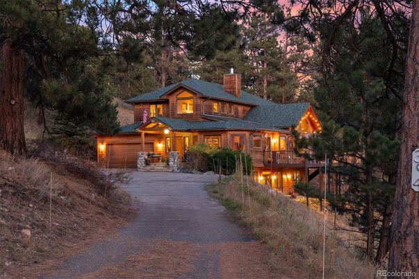 Attached, Exterior, Facade, Log Home