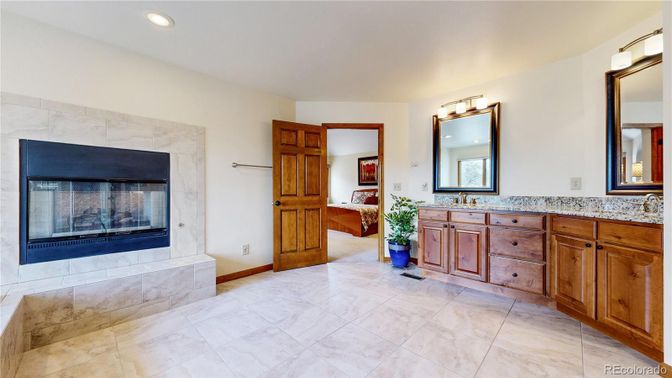 Bathroom, Fireplace, Interior, Recessed Lighting