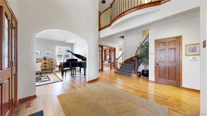 Interior, Piano, Wood Texture Flooring