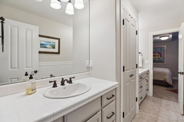 Bathroom, Bedroom, Interior, Tile Countertops