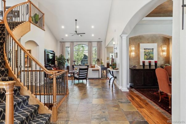 Dining room, Interior, Recessed Lighting