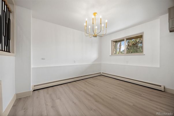 Chandelier, Empty room, Interior, Wood Texture Flooring