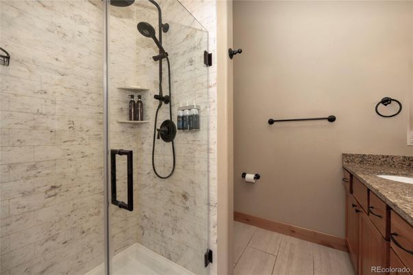 Bathroom, Glass Shower, Interior