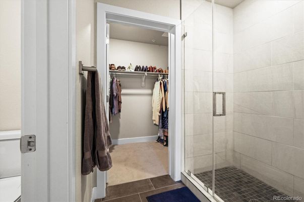 Bathroom, Glass Shower, Interior, Walk-in Closets