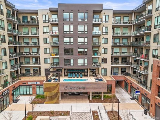 Exterior, Facade, Pool, Condo Building