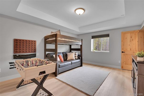 Game Room, Interior, Wood Texture Flooring